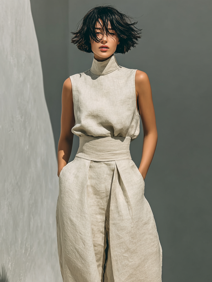 Damen Elegantes Sommer-Set (6)