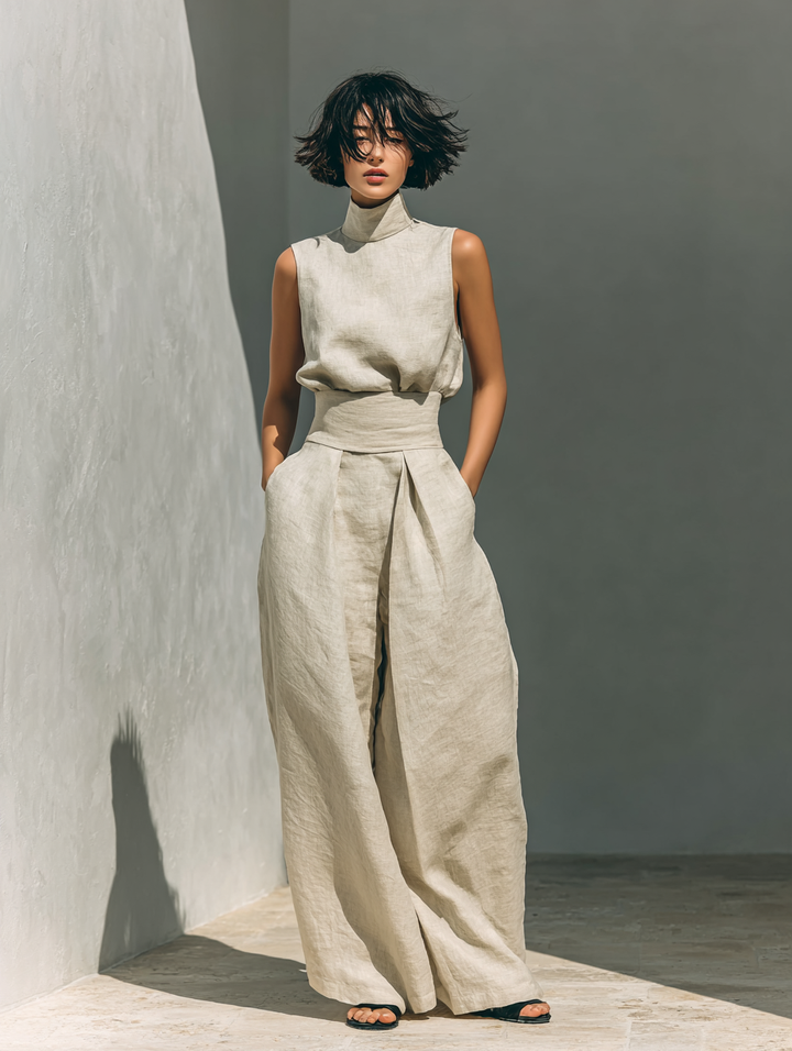 Damen Elegantes Sommer-Set (8)