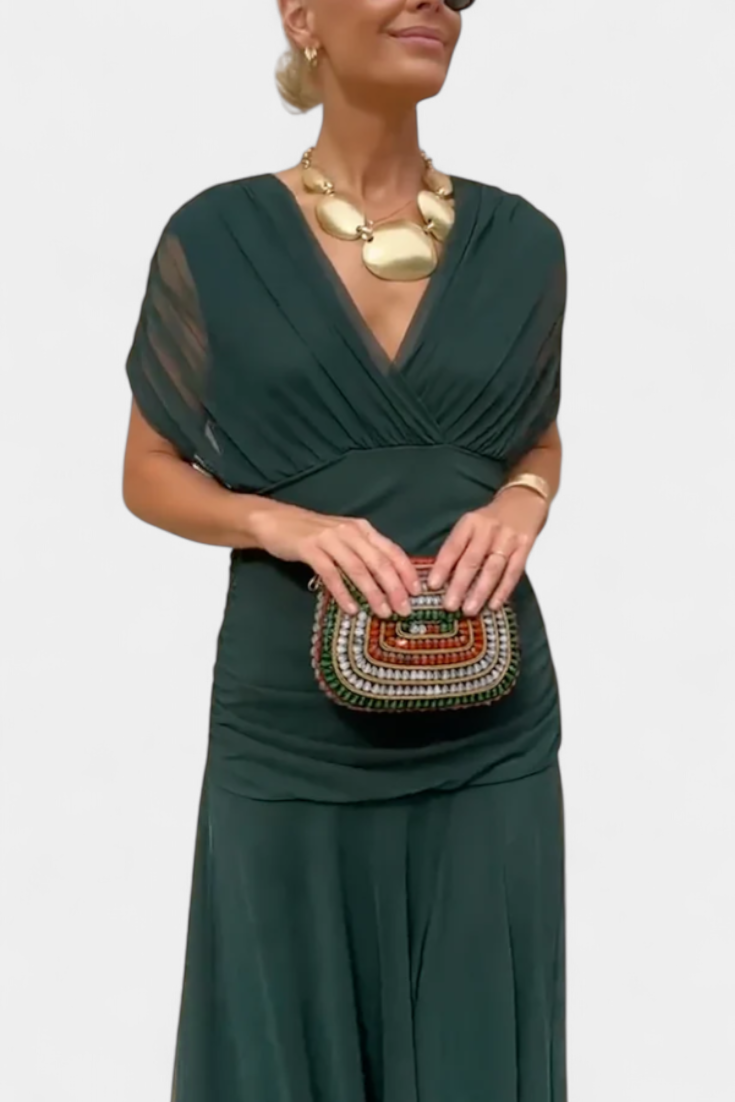 Damen Festliches Abendkleid in fließender Maxilänge (15)