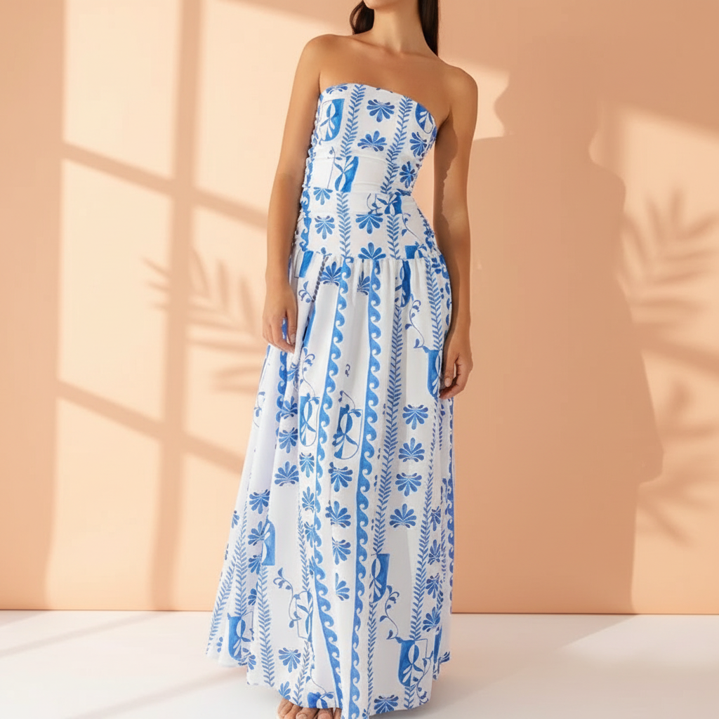 Damen Festliches Kleid Maxi elegant