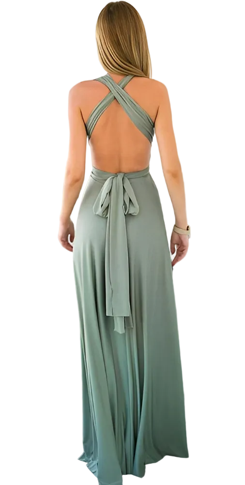 Damen Festliches Kleid Maxi für Hochzeitsgast Herbst (7)