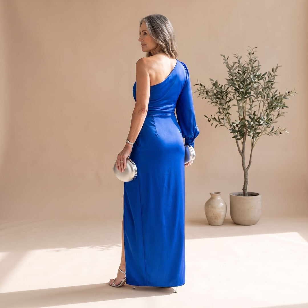 Damen Festliches Maxikleid für Hochzeitsgäste mit Knotendetail (11)