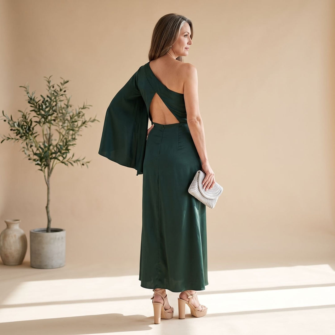 Damen Festliches Maxikleid für Hochzeitsgäste mit Knotendetail (15)