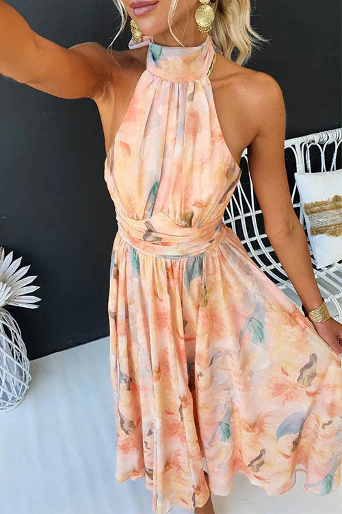 Damen florales Sommerkleid in Maxilänge für Hochzeitsgäste (4)