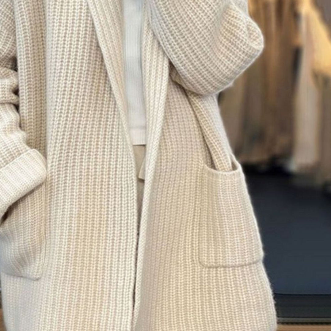 Damen Gemütliche Oversize Strickjacke für Herbst (3)