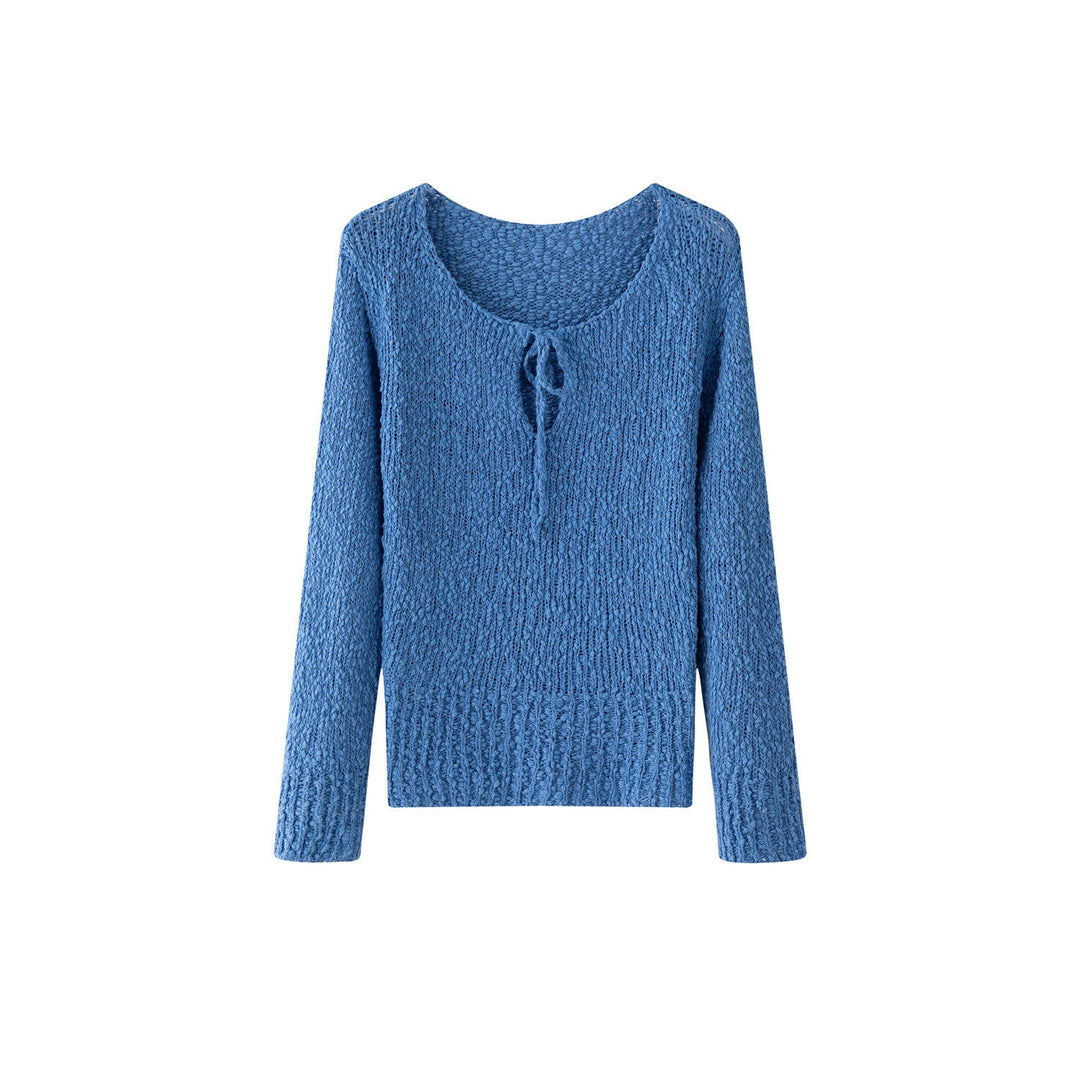 Damen Grobstrick Weihnachtspullover im Cardigan-Stil (5)