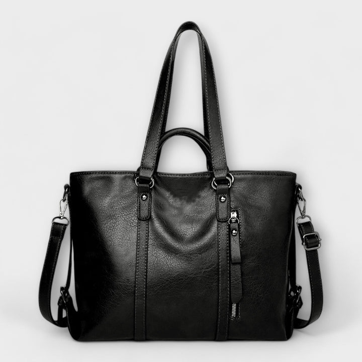 Damen große Ledertasche im Tote-Stil (3)