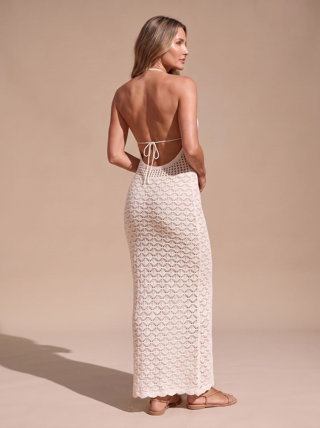 Damen Häkel-Maxikleid für festliche Sommeranlässe (3)