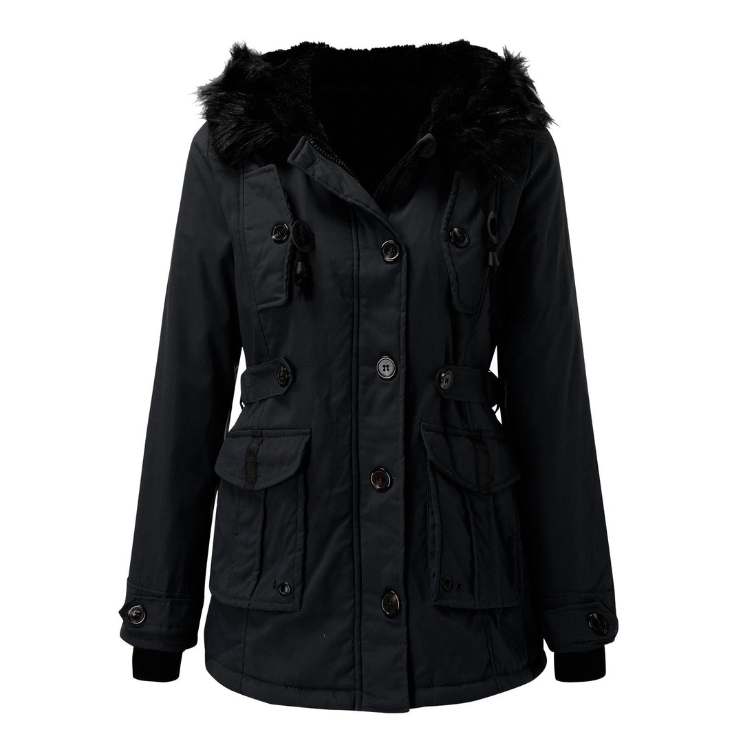 Damen Herbst-Mantel warm und praktisch (9)