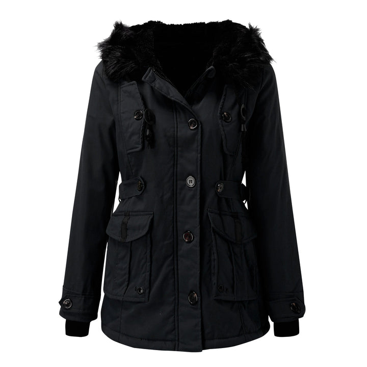 Damen Herbst-Mantel warm und praktisch (9)