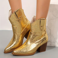 Luisa | Damen Herbststiefeletten mit stabilem Blockabsatz