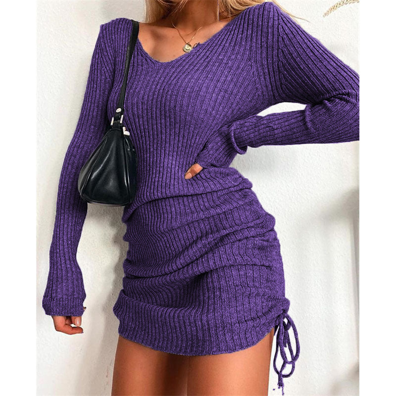 Damen Hochzeitsgast Kleid festlich elegant in Lila