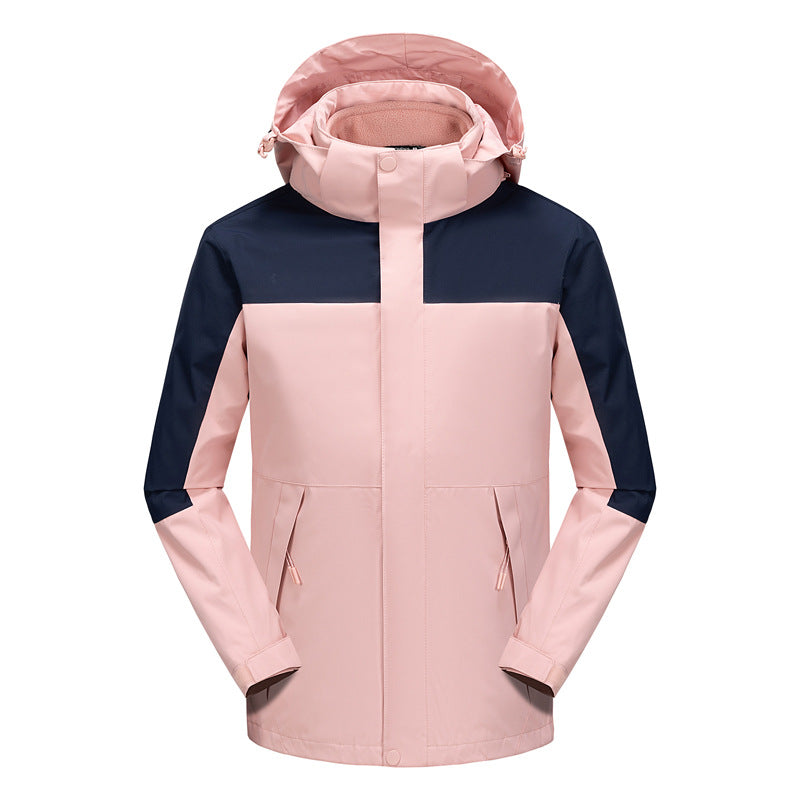 Damen Jacke aus Softshell für Alltag in Korallenrosa (Damen)