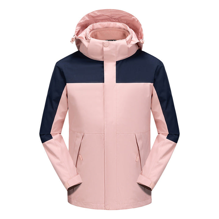 Damen Jacke aus Softshell für Alltag in Korallenrosa (Damen)