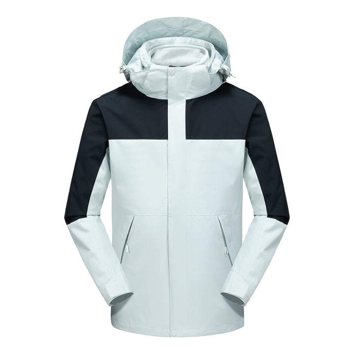 Damen Jacke aus Softshell für Alltag in Schimmerndes Steingrau