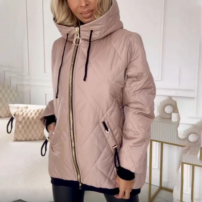 Damen Jacke für den Herbst in Rosa