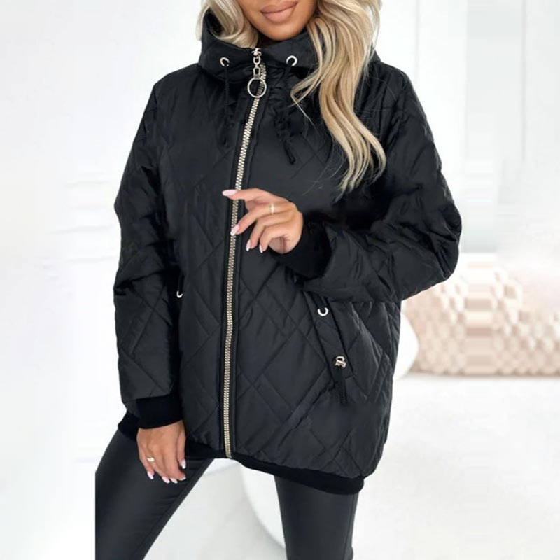 Damen Jacke für den Herbst in Schwarz