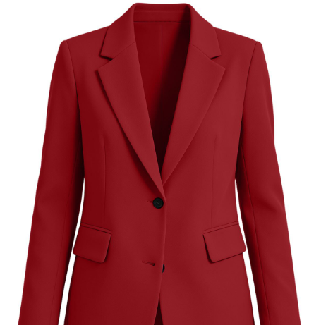 Damen Jacke mit Peplum für den Herbst in Bordeaux