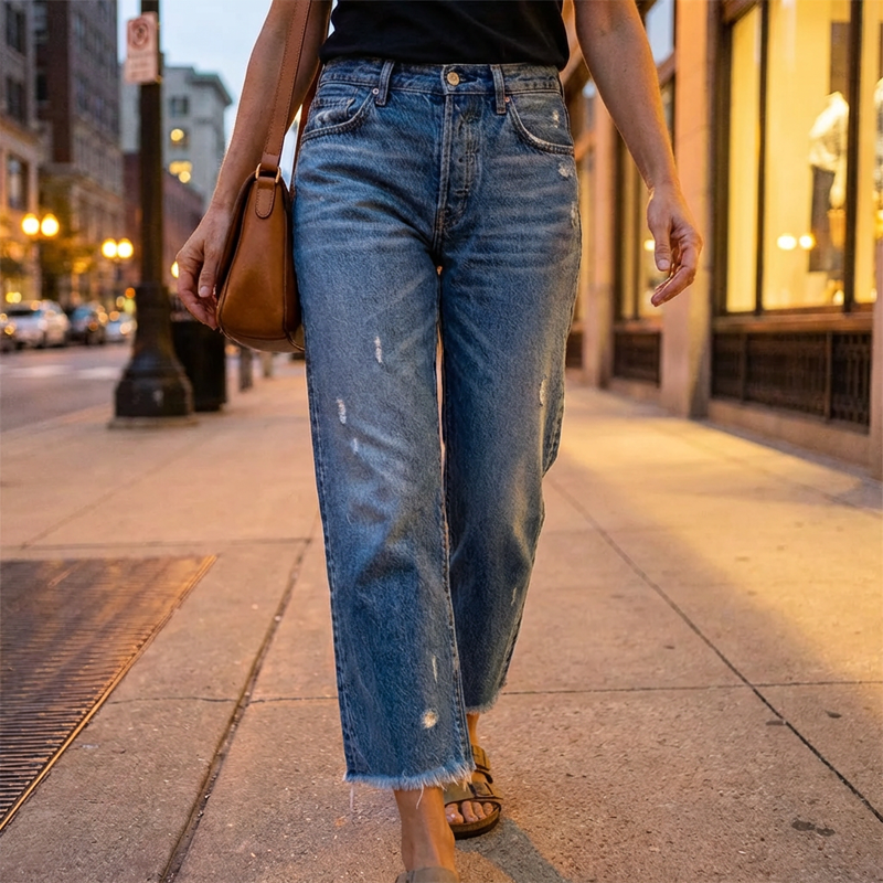 Damen Jeans im klassisch geraden Schnitt (2)