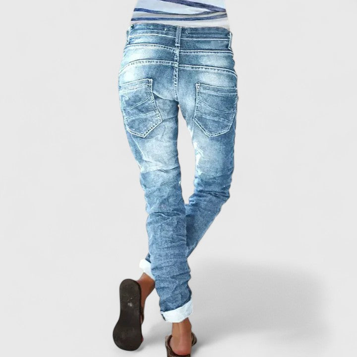 Damen Jeans mit Rissen im Vintage-Look (2)