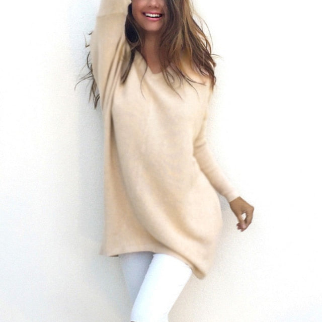 Damen Kaschmir Pullover für jeden Anlass in Aprikose