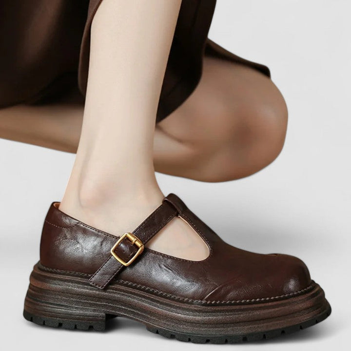 Damen Klassische Orthopädische Mary Janes
