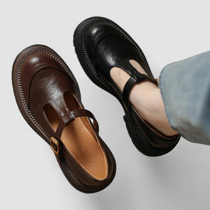 Damen Klassische Orthopädische Mary Janes (4)