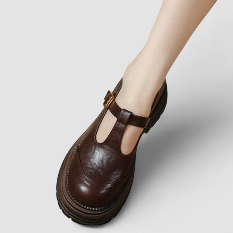 Damen Klassische Orthopädische Mary Janes (6)
