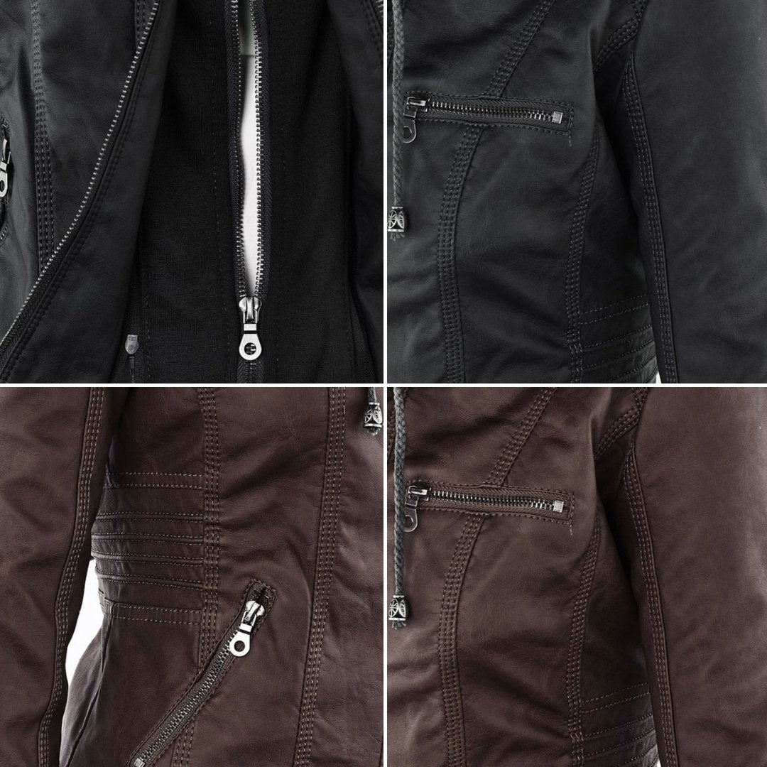 Damen Kurze Jacke für den Herbst (23)