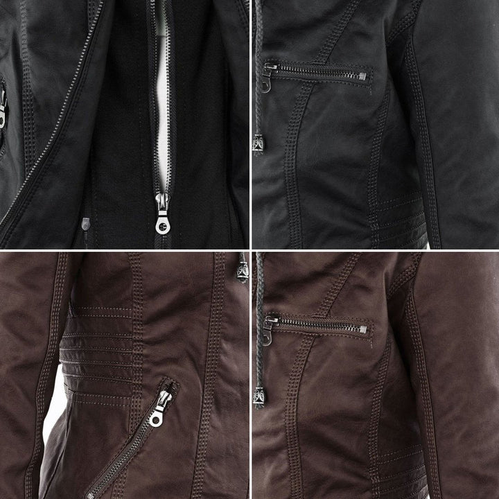Damen Kurze Jacke für den Herbst (23)