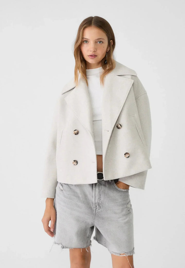 Damen kurze Jacke in klassischer Eleganz