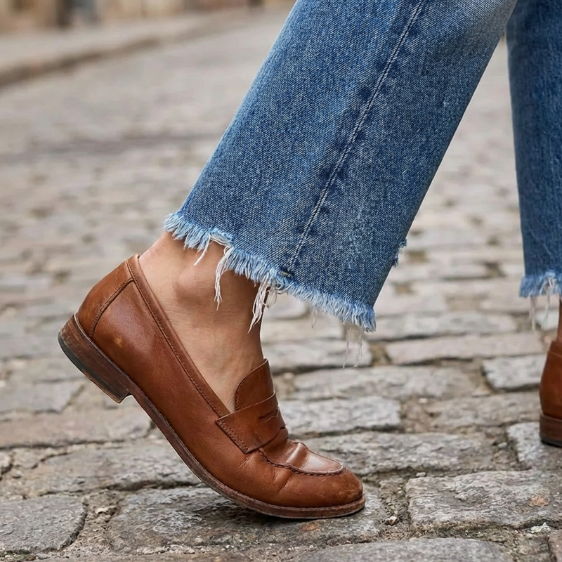 Damen Kurze Jeans im Retro-Stil (8)