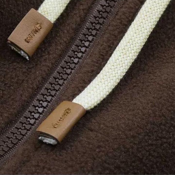 Damen Kuschelige Strickjacke mit Kapuze (7)