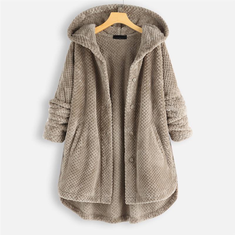 Damen Leichte Herbst-Jacke im Trench-Stil in Khaki
