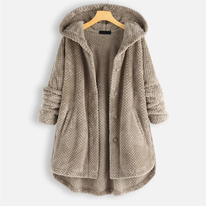 Damen Leichte Herbst-Jacke im Trench-Stil in Khaki