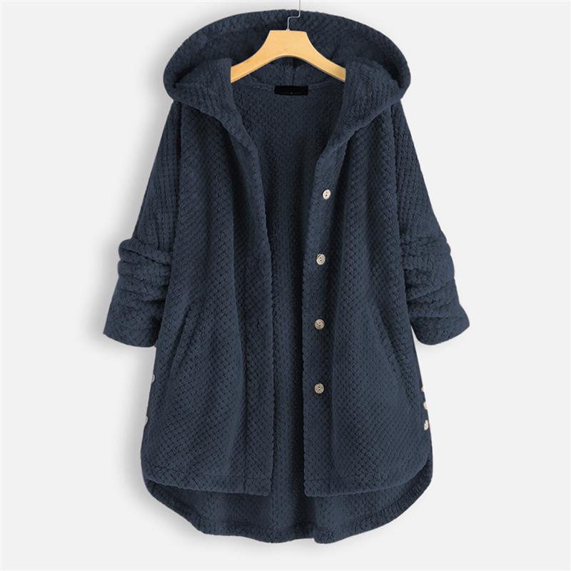 Damen Leichte Herbst-Jacke im Trench-Stil in Marineblau