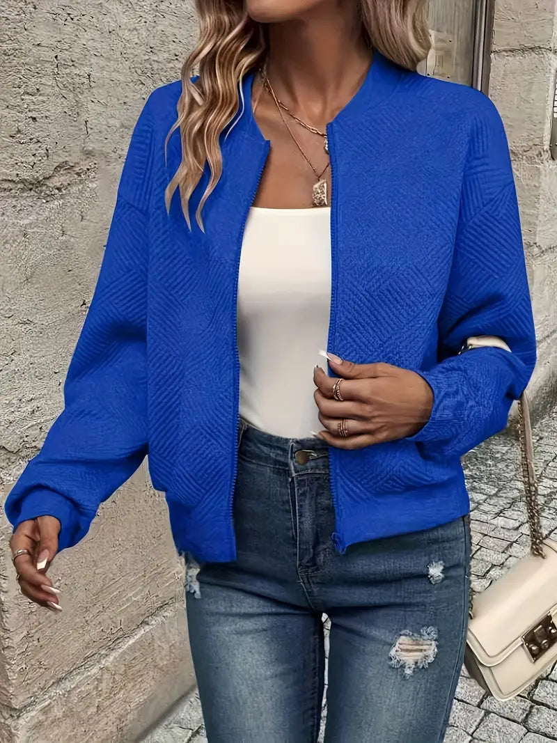 Damen Leichte Jacke für den Herbst in Blau