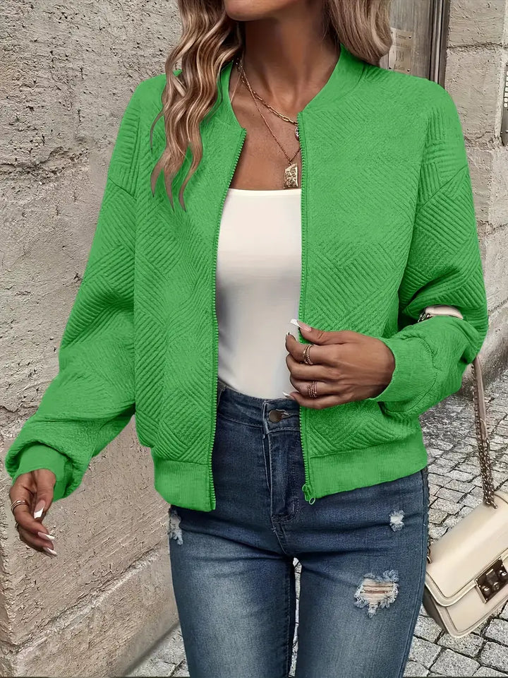 Damen Leichte Jacke für den Herbst in Grün