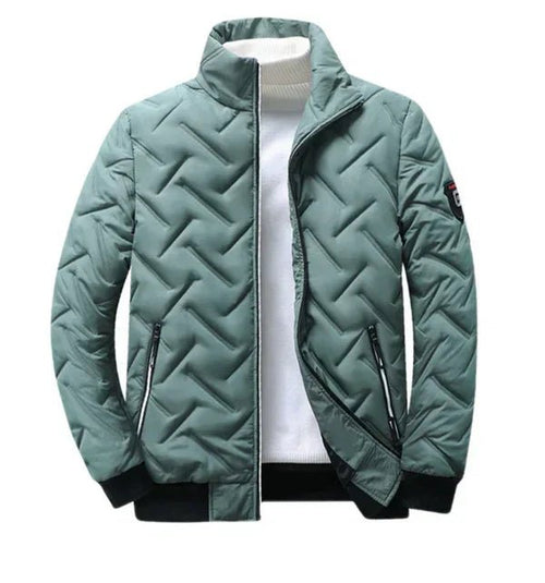 Damen leichte moderne Herbstjacke in Grün