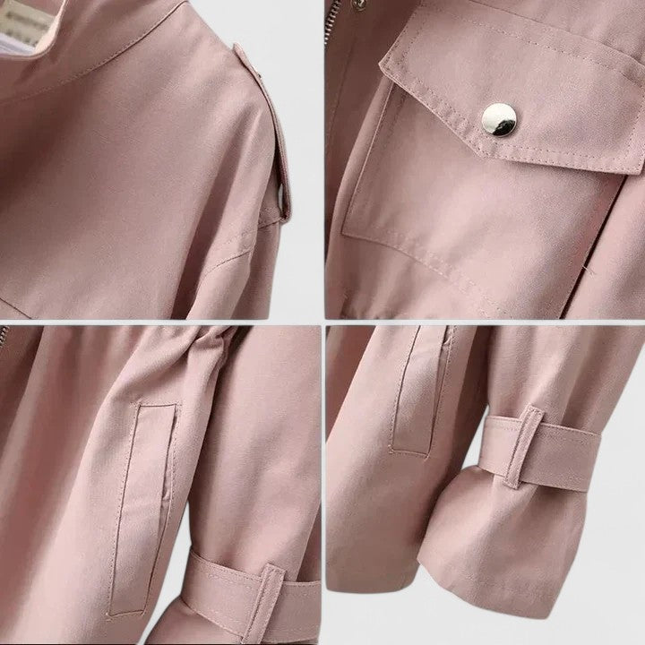 Damen Leichte Übergangsjacke für den Herbst (5)