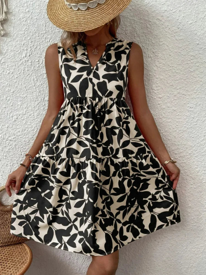 Damen Leichtes Sommerkleid zum Kombinieren in Schwarz