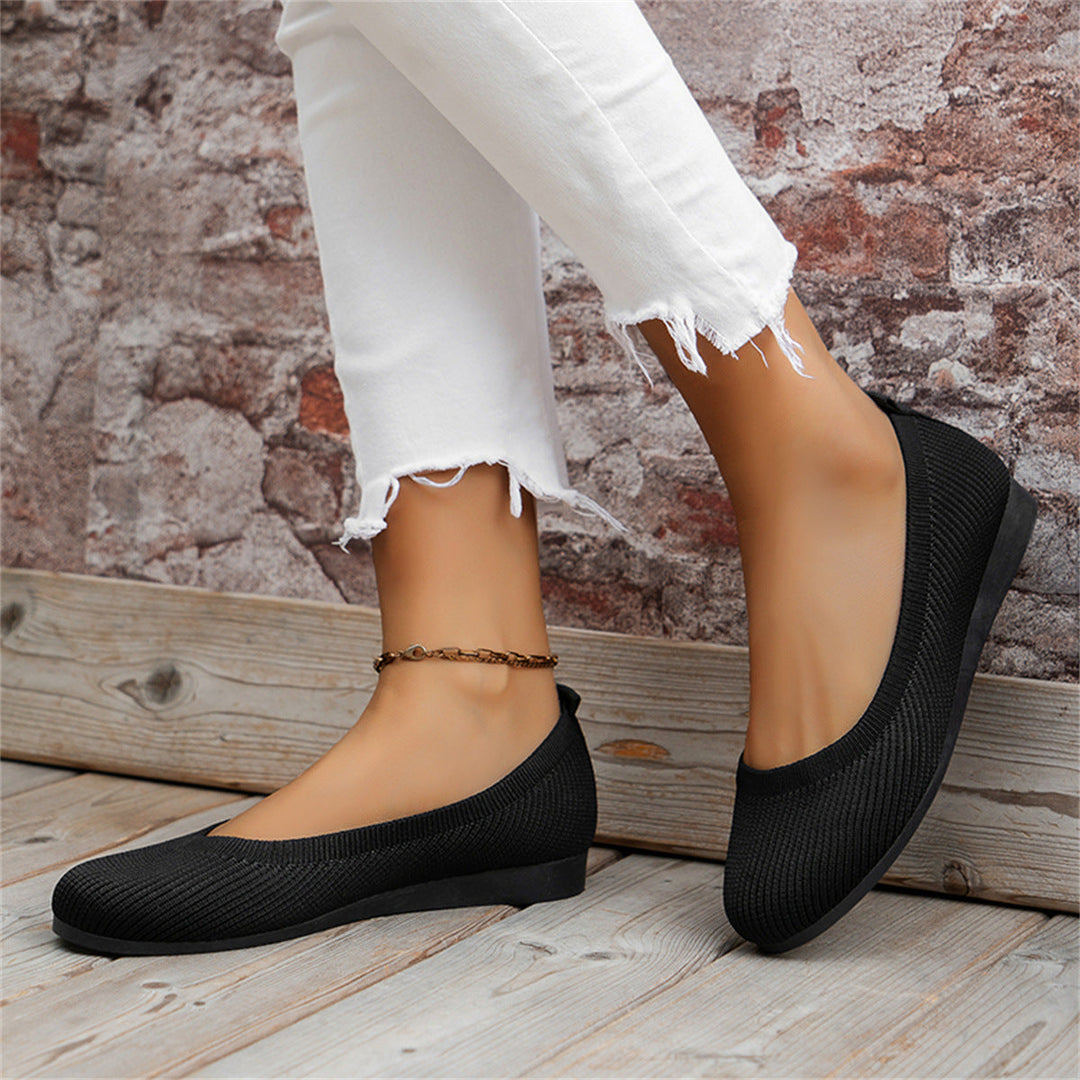 Damen Mary Janes mit Komfort-Sohle für Alltag in Schwarz