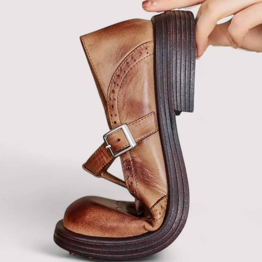 Damen Mary Janes mit Orthopädischer Unterstützung (4)