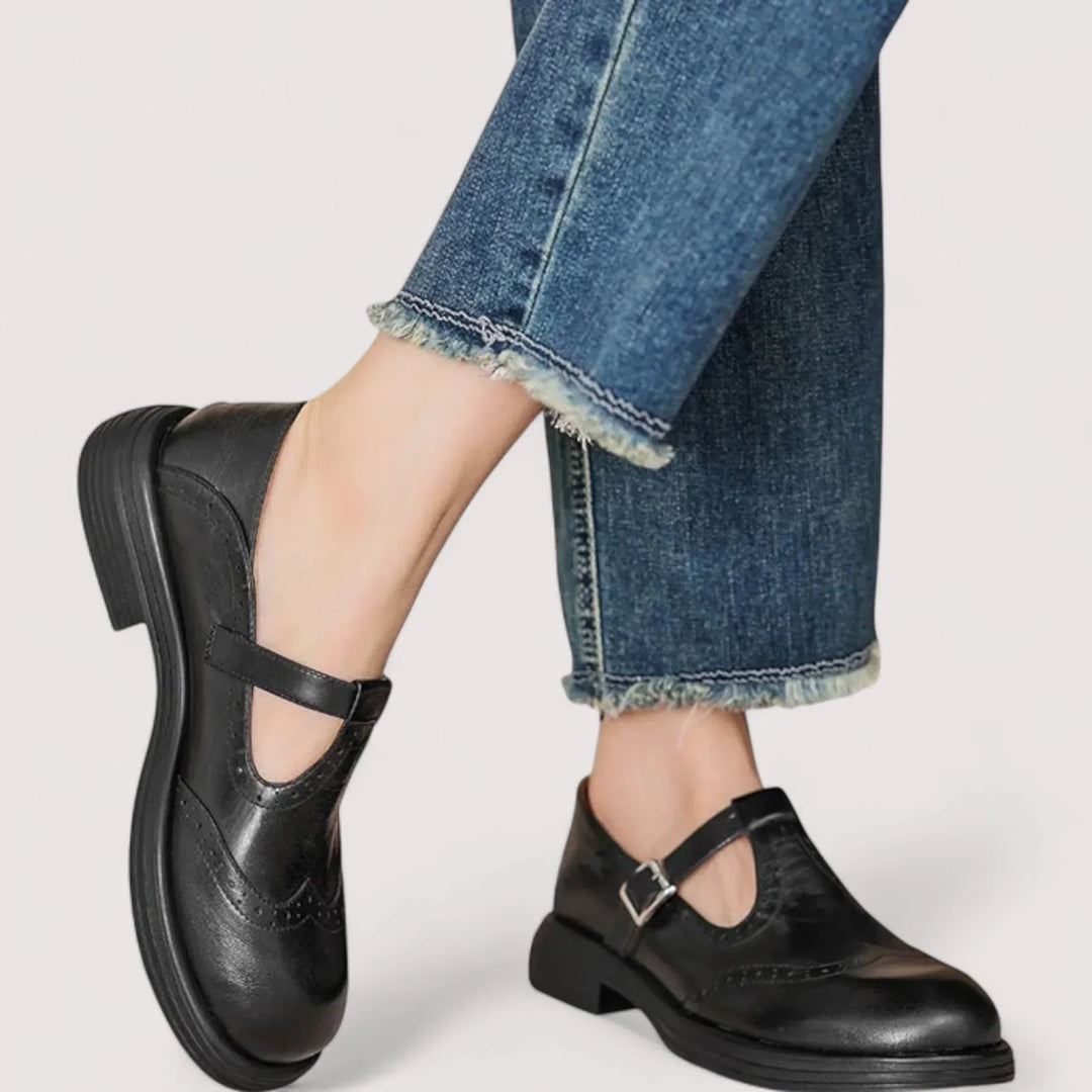Damen Mary Janes mit Orthopädischer Unterstützung (5)