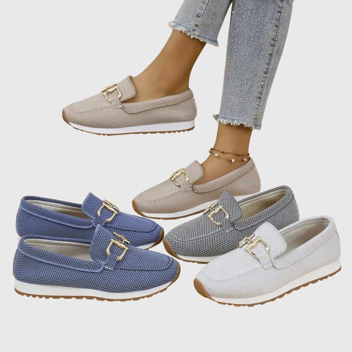 Damen Mary Janes Slip-On mit Horsebit-Akzent (11)