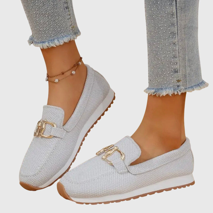 Damen Mary Janes Slip-On mit Horsebit-Akzent (8)