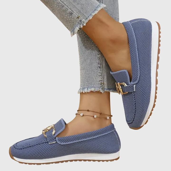 Damen Mary Janes Slip-On mit Horsebit-Akzent (9)