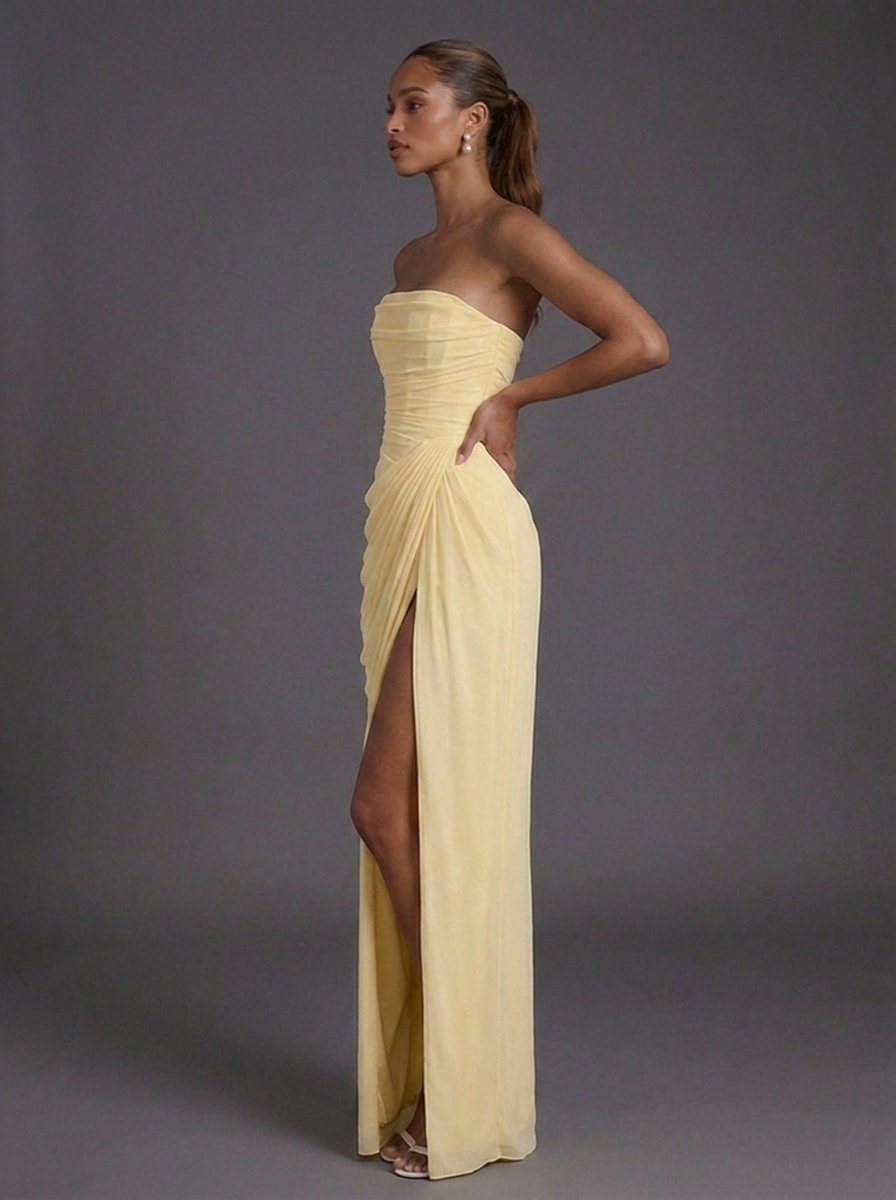 Damen Maxikleid im Herbst für Hochzeitsgäste (2)