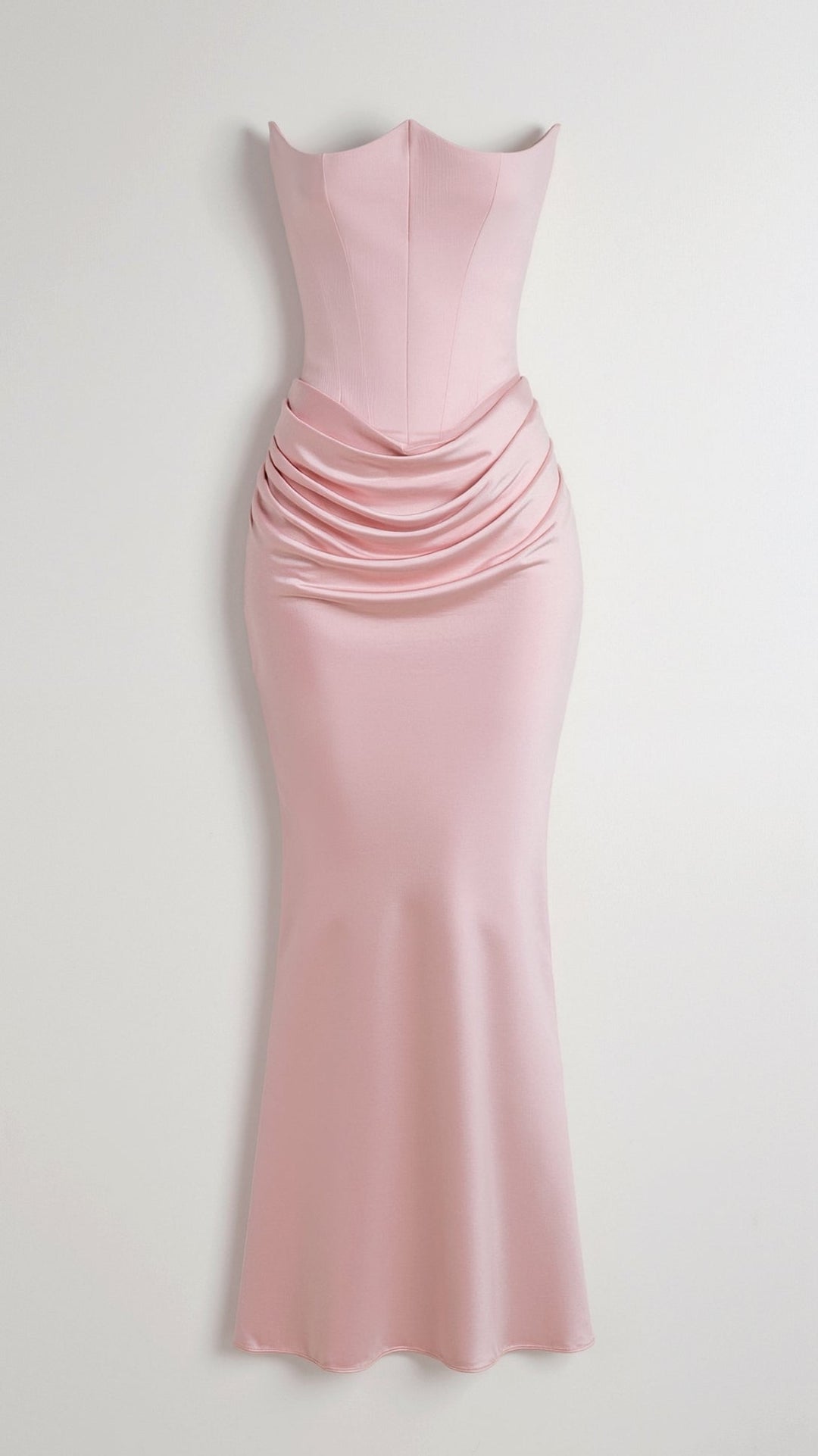 Damen Maxikleid in Säulenform für Hochzeitsgäste in Weiß 6