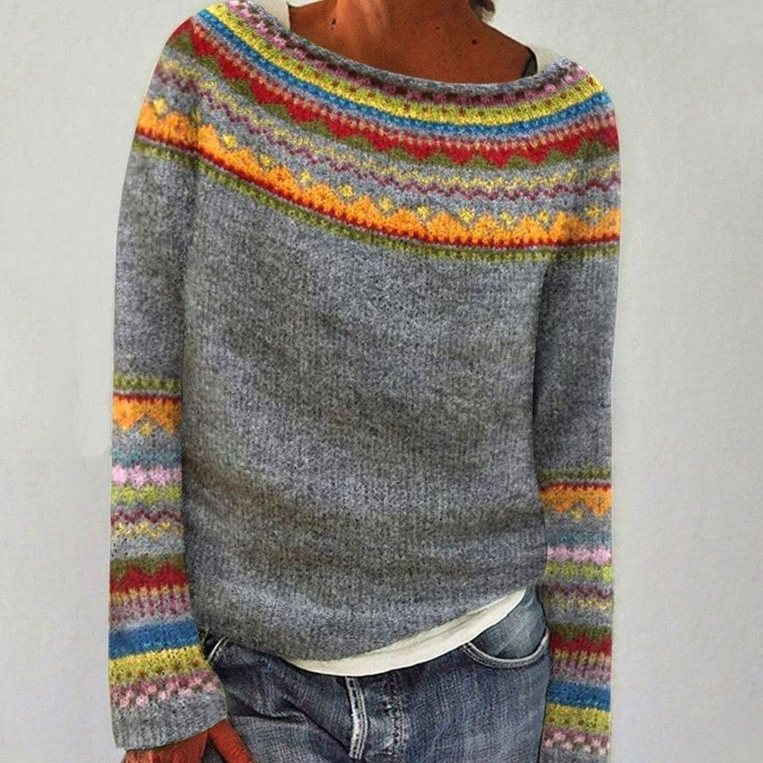 Damen Merino Norweger Pullover für den Herbst (3)